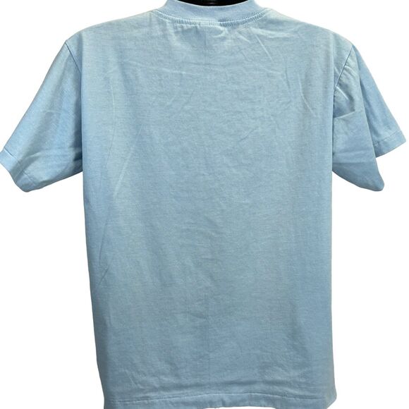 Vintage Ozark SWAT Team T Shirt Mens Large Missouri Flies Fly Swatter Funny Blue - Picture 3 of 7